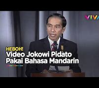 Pidato Jokowi Bahasa Inggris